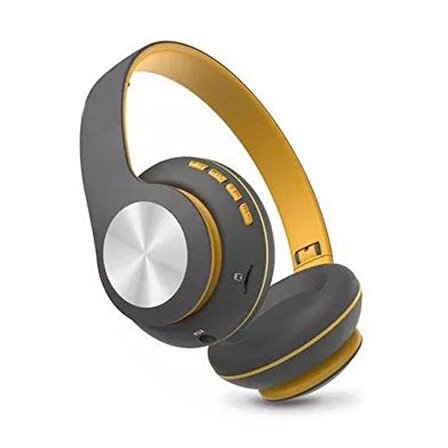 ALLY 66BT Kulaküstü Bluetooth 5.0 Kablosuz Kulaklık Macarons SİYAH