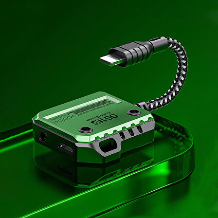 PLEXTONE GS1 iPhone Mıknatıslı Lightning to 3.5mm Kulaklık + 30W Hızlı Şarj Adaptörü