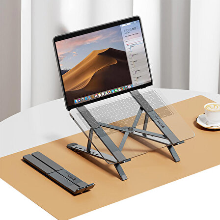 MC N3-2 Katlanabilir Metal Masaüstü Laptop Standı