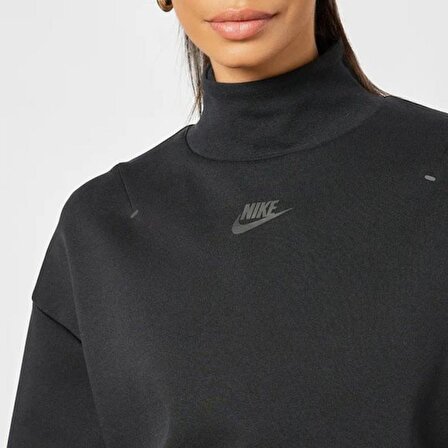 Nike Sportswear Tech Fleece Turtleneck Oversize Kadın Sweatshirt
