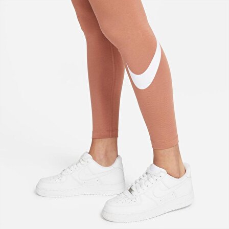 Nike Essential Mid-Rise Swoosh Legging Kadın Tayt