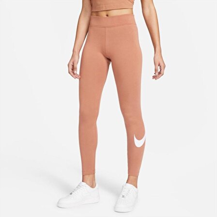 Nike Essential Mid-Rise Swoosh Legging Kadın Tayt