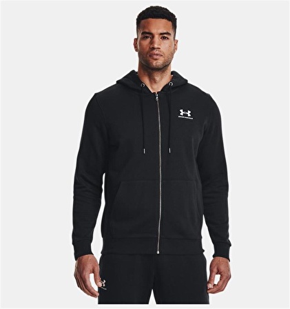 Under Armour UA Essential Fleece FZ Hood Erkek Sweatshirt