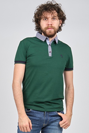 Exc & Handex Erkek Polo Yaka T-Shirt 4373210 Yeşil