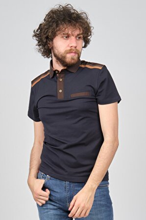 Exc & Handex Erkek Cep Detaylı Polo Yaka T-Shirt 4373199 Lacivert