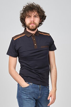 Exc & Handex Erkek Cep Detaylı Polo Yaka T-Shirt 4373199 Lacivert