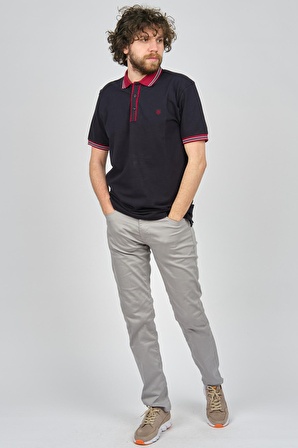 Uztex Erkek Polo Yaka T-Shirt 07100390 Lacivert