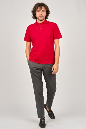 Franzioni Erkek Polo Yaka T-Shirt 2681319 Kırmızı