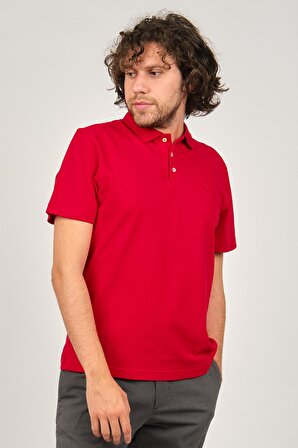 Franzioni Erkek Polo Yaka T-Shirt 2681319 Kırmızı