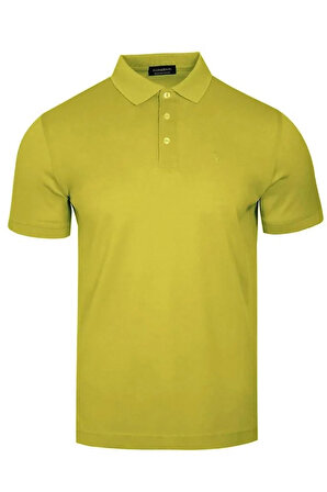 Formenti Erkek Polo Yaka T-Shirt 6035 Yağ Yeşili