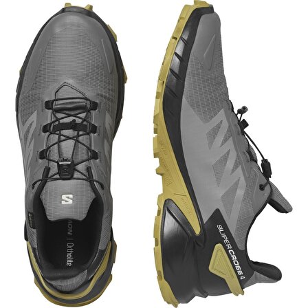 Salomon SUPERCROSS 4 GTX Gri Erkek Koşu Ayakkabısı