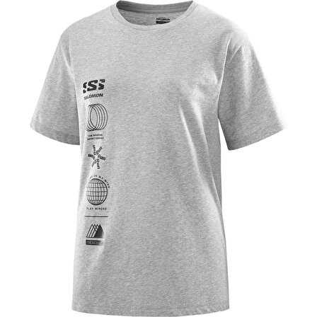 Salomon Logo Combo SS Tee Kadın T-Shirt