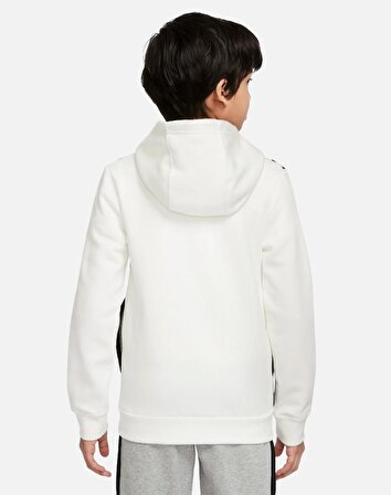 Nike Sportswear Fleece Tam Boy Fermuarlı Genç Çocuk (Erkek) Kapüşonlu Üstü