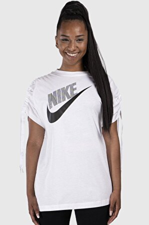 Nike Sportswear Dance Short-Sleeve Oversize Kesim Kadın Spor Tişört