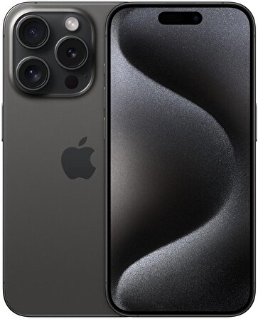 Apple iPhone 15 Pro Siyah 128 GB 8 GB Ram Akıllı Telefon (Apple Türkiye Garantili)
