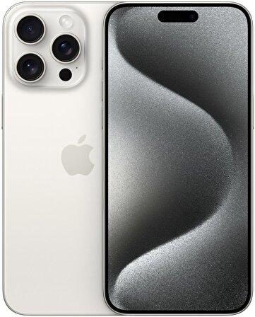 Apple iPhone 15 Pro Max Beyaz 512 GB 8 GB Ram Akıllı Telefon (Apple Türkiye Garantili)