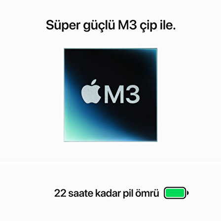 MacBook Pro 14 inç Apple M3 Çip 8 Çekirdekli CPU 10 Çekirdekli GPU 512GB SSD MTL73TU/A - Uzay Grisi