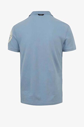 Napapijri E-Amundsen Mavi Erkek T-Shirt NP0A4H6AB2B1
