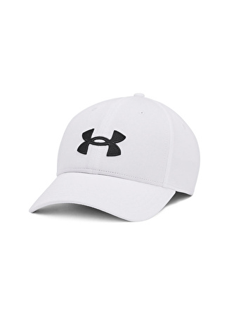 Under Armour Beyaz Erkek Şapka 1376701-100 Men's UA Blitzing Ad