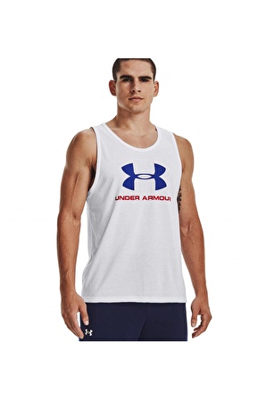 Under Armour 1329589 Sportstyle Logo Atlet Beyaz Erkek Atlet