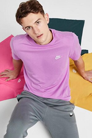 Nike Sportswear Clup Tee Standart Kesim Erkek Spor Tişört
