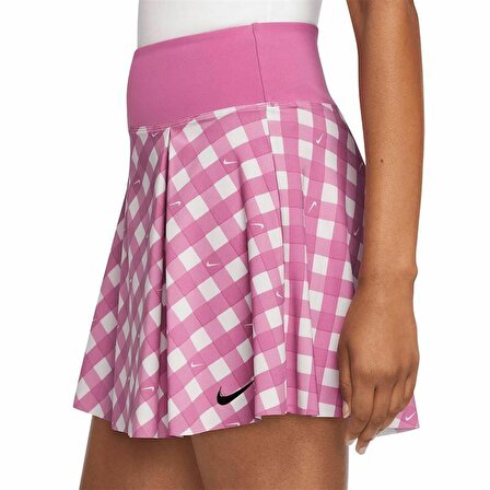 Nike Dri-Fit Printed Club Kadın Tenis Eteği