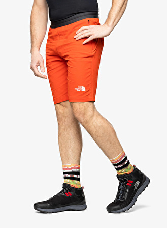 The North Face M AO WOVEN SHORT -EU KIRMIZI Erkek Şort