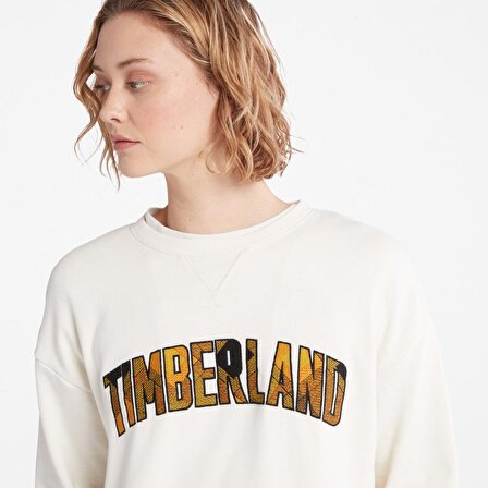 Timberland Kadın Sweatshirt Plaid Logo