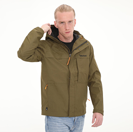 B0A5XRS3021-R Timberland Water Resistant Shell Jacket Erkek Mont Yeşil