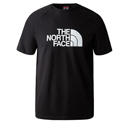 F0A37FVJK31-R The North Face M S-S Raglan Easy Tee - Eu Erkek T-Shirt Siyah