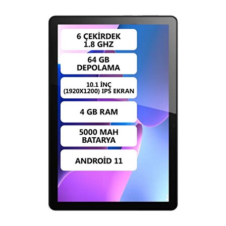 Lenovo ZAAG0003TR Wi-Fi 64 GB 10.1 Tablet