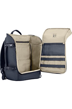 HP Travel 25L Expandable 15.6 Laptop Backpack - Blue Night 6B8U5AA