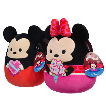 Squishmallows Disney Serisi Mickey ve Minnie 2'li 20cm SQDI00308