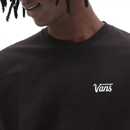 Vans Erkek T-Shirt Mini Script Tee-B Vn0A7Y3Sblk1