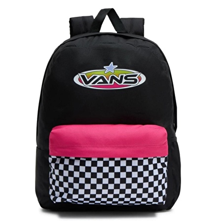 Vans Sırt Çantası Street Sport Realm Black/Magenta VN0A49ZJKMN1