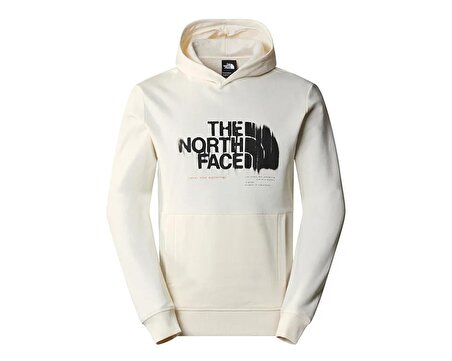 The North Face M Graphic Hoodie 3 Erkek Günlük Sweatshirt NF0A87ETQLI1 Krem