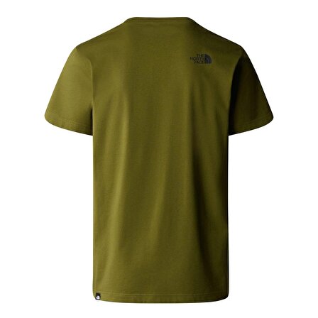 The North Face M S/S SIMPLE DOME TEE Erkek T-Shirt NF0A87NGPIB1