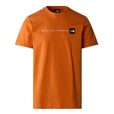 The North Face M S/S NEVER STOP EXPLORING TEE Erkek T-Shirt NF0A87NSPCO1