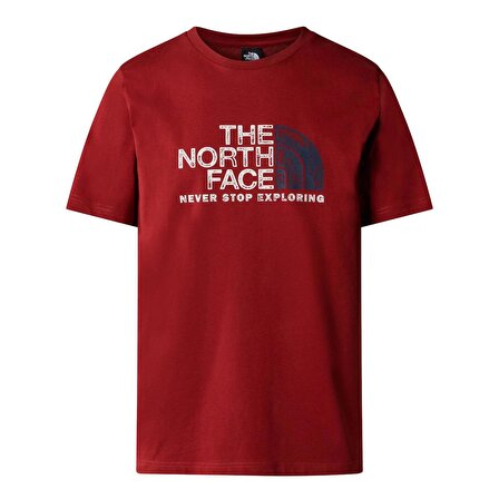 The North Face M S/S RUST 2 TEE Erkek T-Shirt NF0A87NWPOJ1