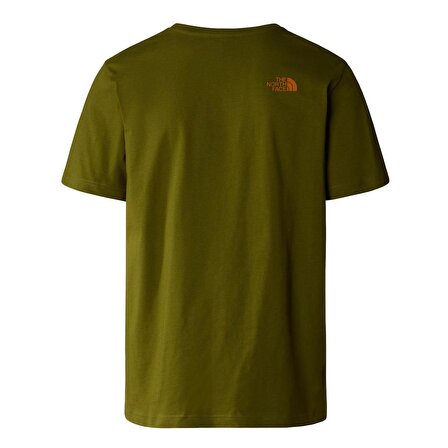 The North Face M S/S RUST 2 TEE Erkek T-Shirt NF0A87NWPIB1