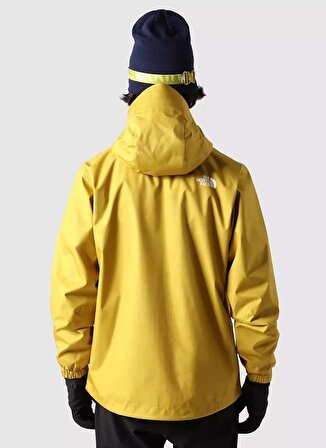 The North Face Sarı Erkek Kapüşon Yaka Normal Kalıp Yağmurluk NF00A8AZQOB1_M QUEST JACKET - EU