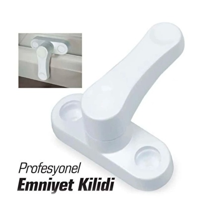 Pvc Pimapen Pencere Cam Balkon Kapısı Bebek ve Hırsız İçin Güvenli Emniyet Kilidi