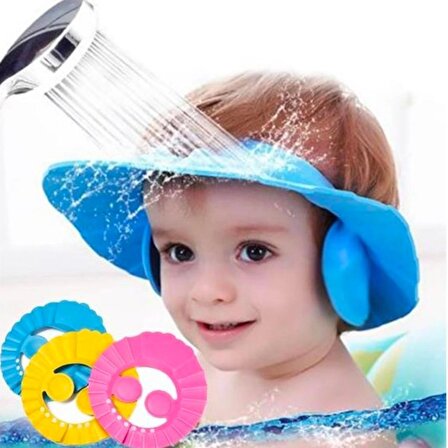 Pratik Ayarlanabilir Bebek Banyo Şapkası Küvet Şapkası
