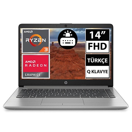 HP 245-G9 6Q8M1ES Dahili Ekran Kartı AMD Radeon Graphics 8 GB DDR4 256 GB 14 inç Full HD Freedos Notebook Dizüstü Bilgisayar