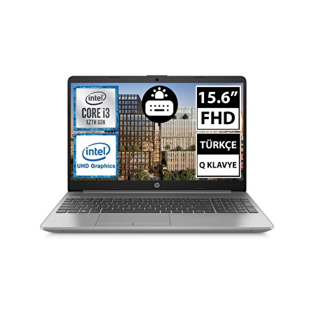 HP 250-G9 6Q8N8ES Dahili Ekran Kartı Intel UHD Graphics 8 GB DDR4 256 GB 15.6 inç Full HD Freedos Notebook Dizüstü Bilgisayar