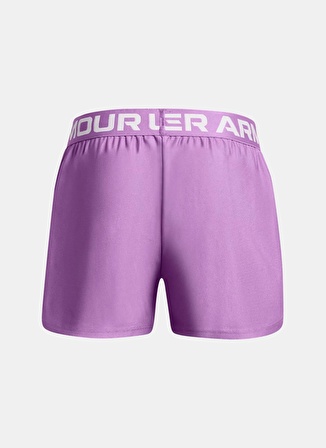 Under Armour Bağlamalı Bel Normal Lila Kadın Şort 1363372-539-Play Up Solid Shorts