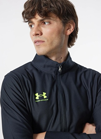 Under Armour 1379592-005 UA M's Ch. Tracksuit Siyah Erkek Bisiklet Yaka Slim Fit Eşofman Takımı