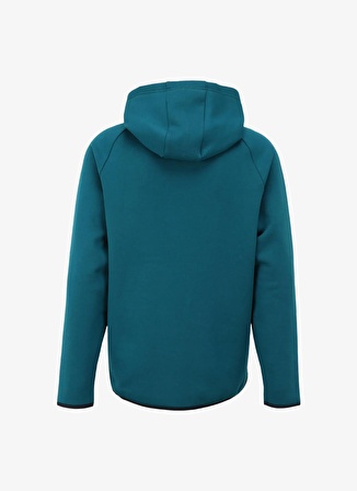 Under Armour 1383042-449 UA Unstoppable Flc HD Petrol Erkek Kapüşon Yaka Oversize Sweatshirt