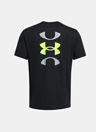 Under Armour Siyah Erkek T-Shirt 1382850-001 UA Bball Logo Court SS