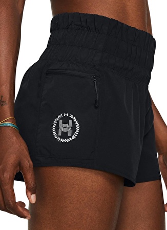 Under Armour 1382962-001 UA Run Anywhere Shorts Siyah Kadın Oversize Şort